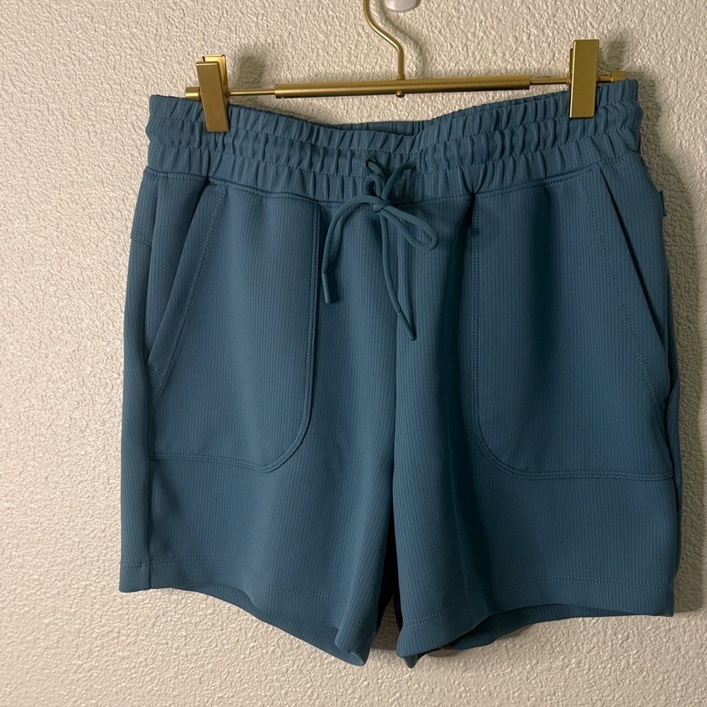 Mondetta Blue Women's Athletic Shorts